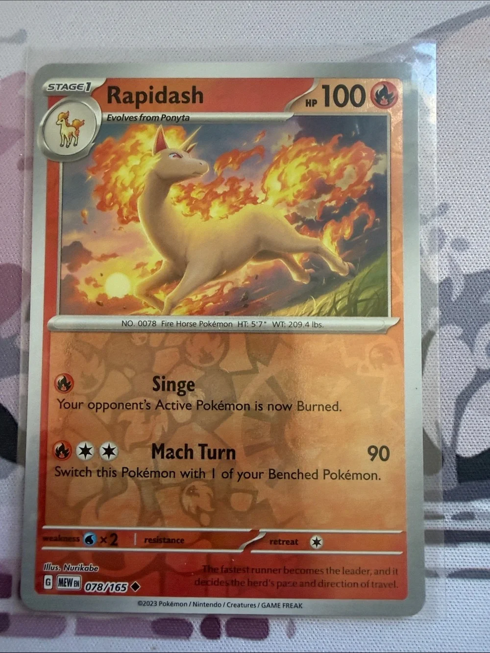 Ponyta & Rapidash Evolution Lot | 6 Holo Reverse Holo Pokémon Cards ✨5/$25✨